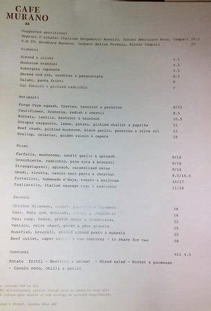 cafe murano st james|murano menu.